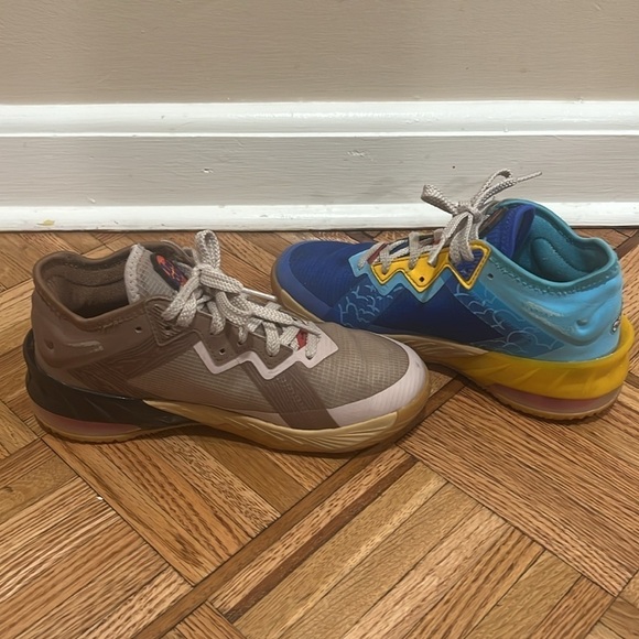 Nike Space Jam X Lebron 18 Low EP Wile E. X Roadrunner Size 4 - Picture 3 of 6